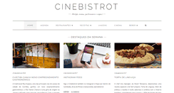 Desktop Screenshot of cinebistrot.com.br